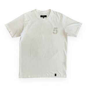 rag & bone No. 5 block-printed Tee first edition "Numbers Game' Capsule Y2K